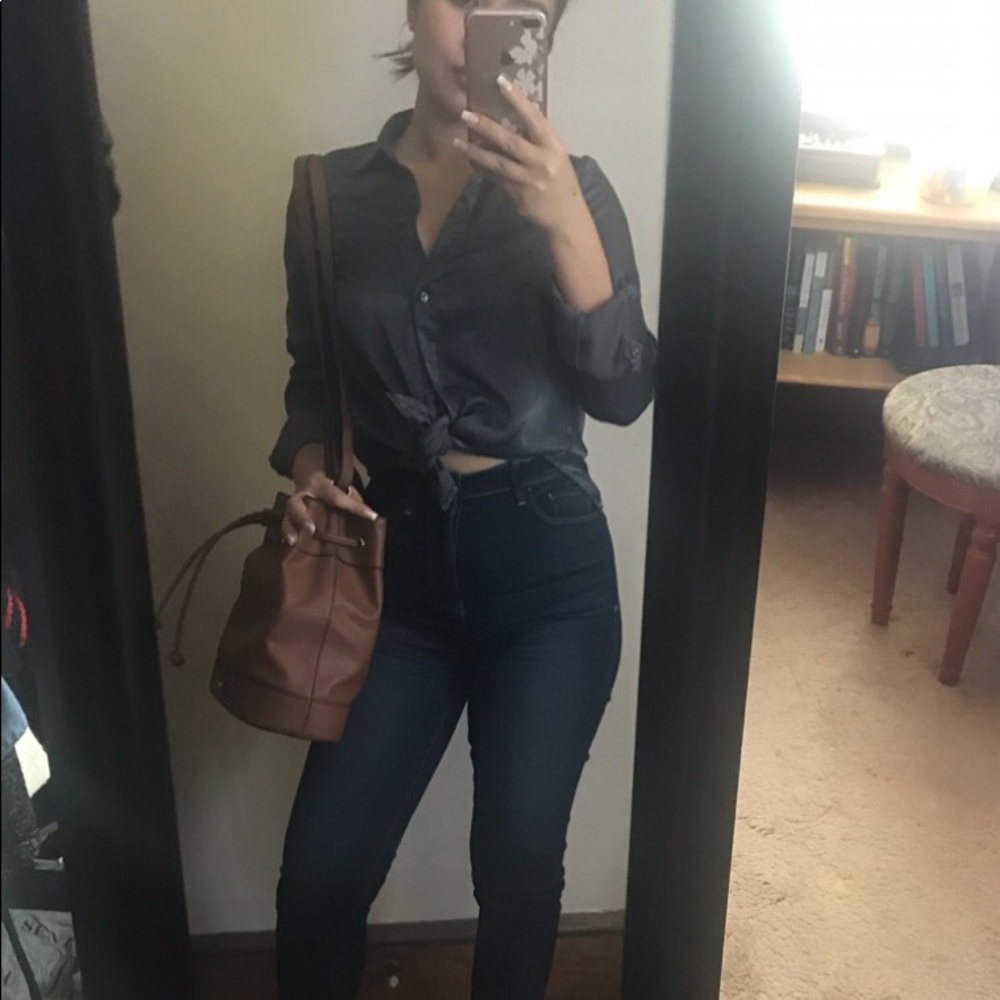 H&M satin blouse